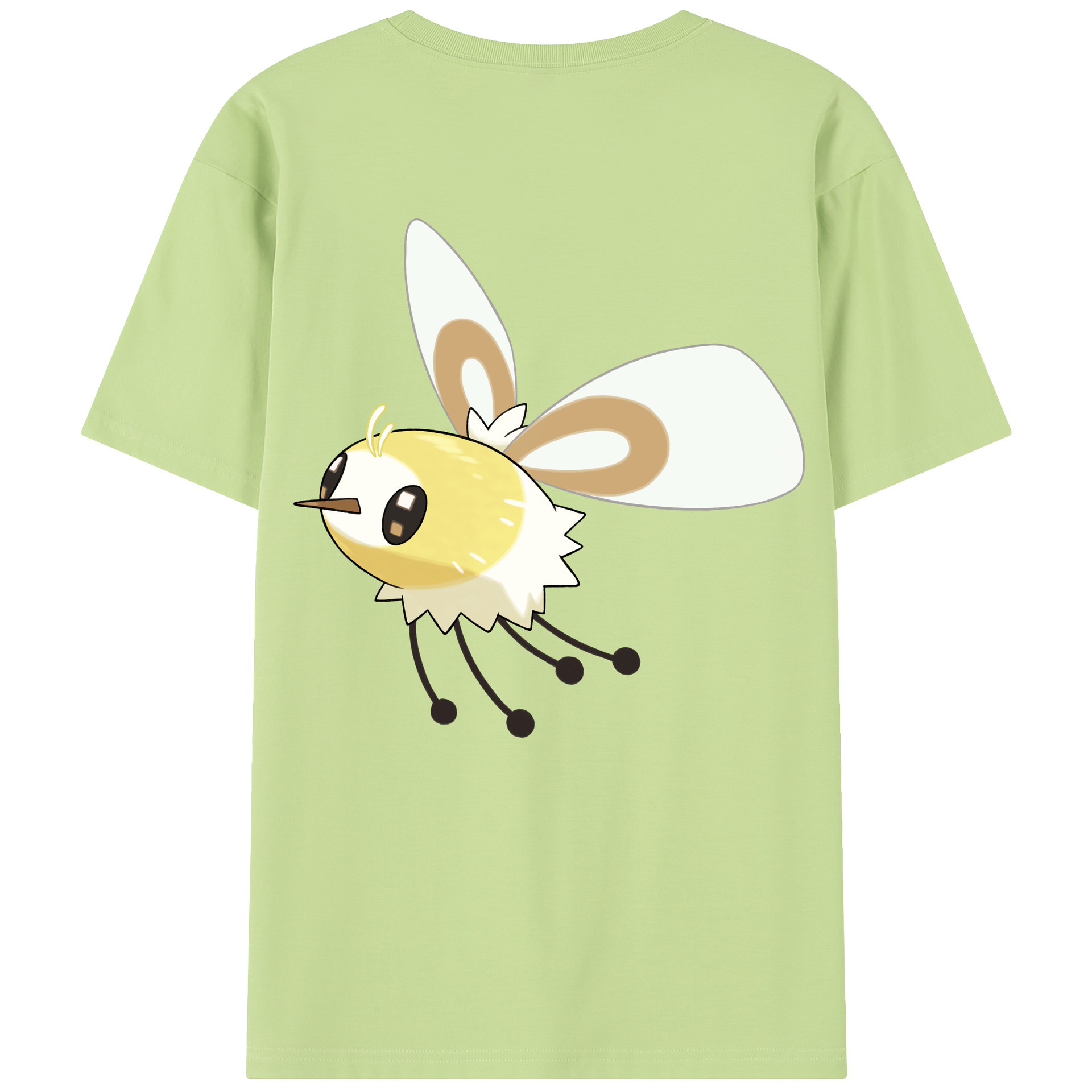 （画像用） ポケットモンスター Pokémon 綿100％半袖Tシャツ（背面プリント）